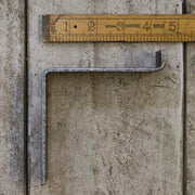 Shelf Bracket 'Utility' Angled Steel Lip 4" x 4"
