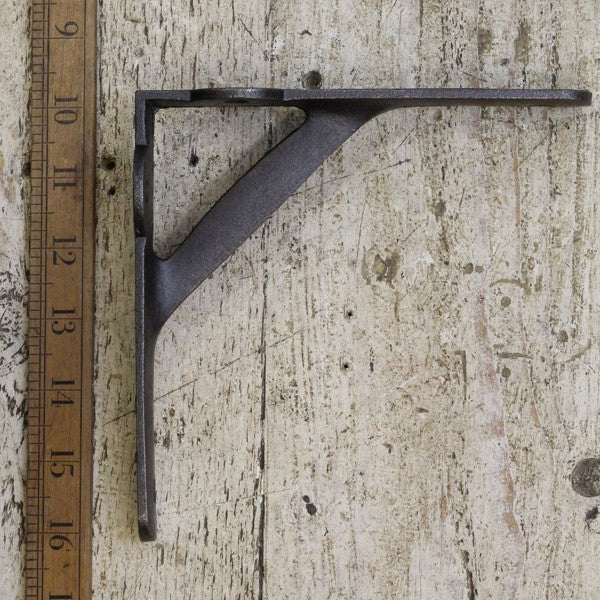 Shelf Bracket Gallows Lugs Cast Antique Iron 6.25" x 6.25"