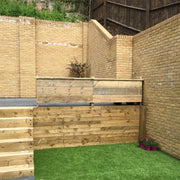 Raised Wooden Planter Screen - Garden Furniture