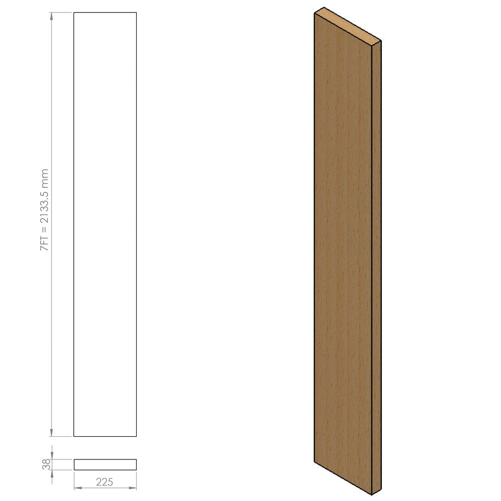 13ft Reclaimed Scaffold Boards - Unsanded