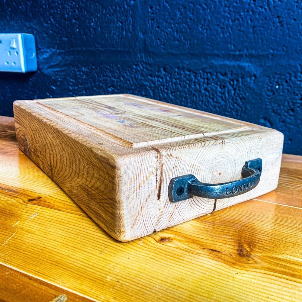 Handmade chopping or bread boards