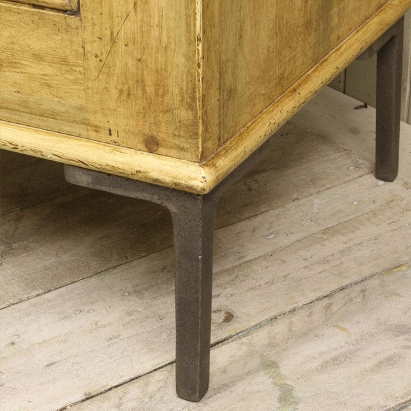 Furniture Leg Amalfi Cast Polished Brass 180mm