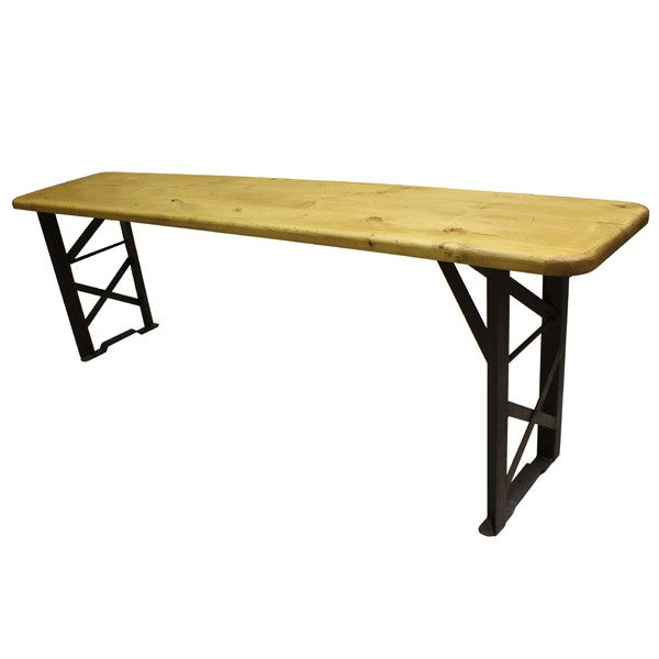 Bench Underframe Folding 'Table Trestle' Steel 400mm