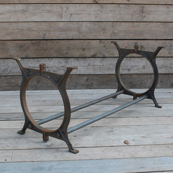 Dining Table End Frame Bamford Cast Iron 680w x 680h