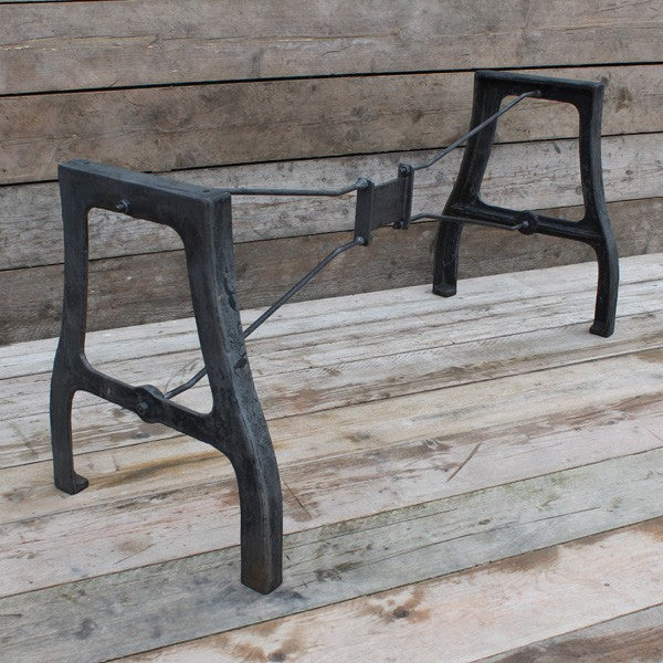 Dining Table End Frame Fairfax Cast Iron 720mm