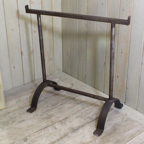 Table Underframe End Farmhouse H Section 710mm | Metal | Rugged London Table Underframe End Farmhouse H Section 710mm-Metal-Rugged London