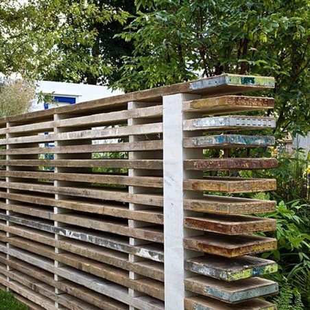 Scaffold board fencing or garden screening | Outdoor Furniture | Ru...