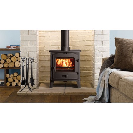 County 5 Wood Burning Stoves & Multi-fuel Stoves | Products | Rugge...