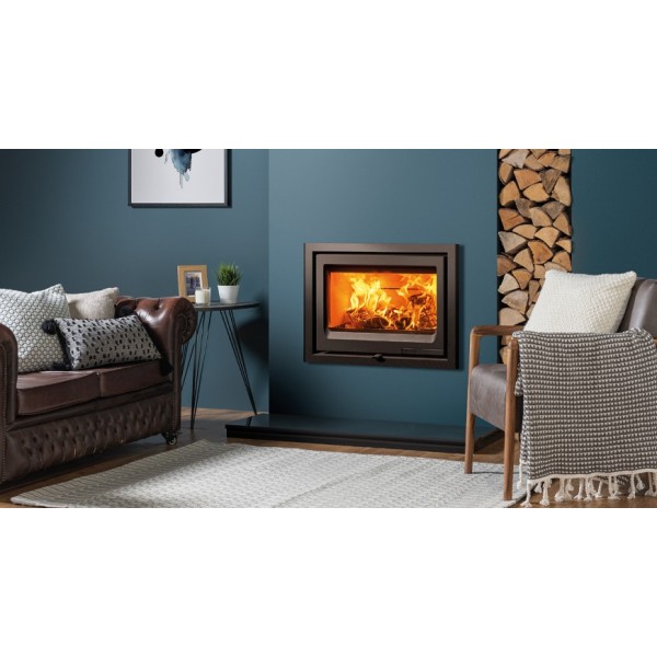 Vogue 700 Inset Wood Burning Fire | Products | Rugged London