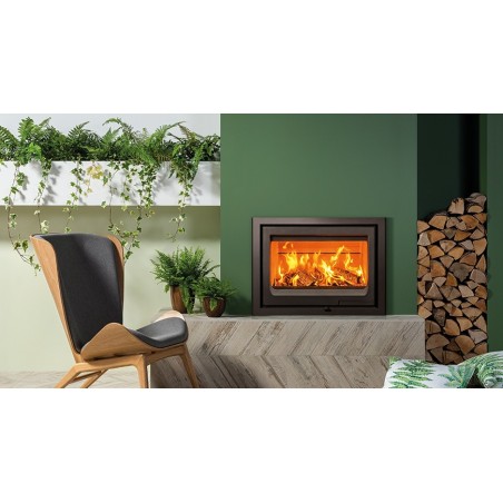 Vogue 700 Inset Wood Burning Fire | Products | Rugged London