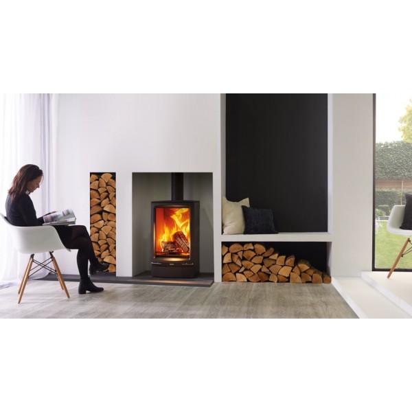 Vogue Midi T Wood Burning & Multi-fuel Stoves | Products | Rugged L...