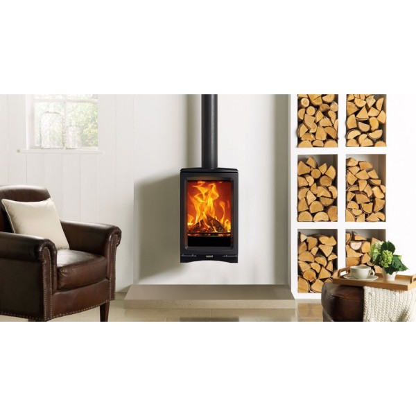Vogue Midi T Wall Hung Wood Burning & Multi-fuel Stoves | Products ... Vogue Midi T Wall Hung Wood Burning & Multi-fuel Stoves-Products-Rugged London
