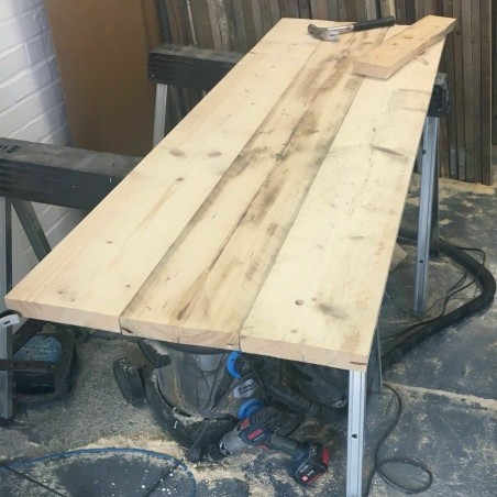 Reclaimed Scaffold Boards - Sanded 12ft | Reclaimed Boards | Rugged...