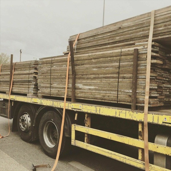 Reclaimed Scaffold Boards - Unsanded 12ft | Reclaimed Boards | Rugg...