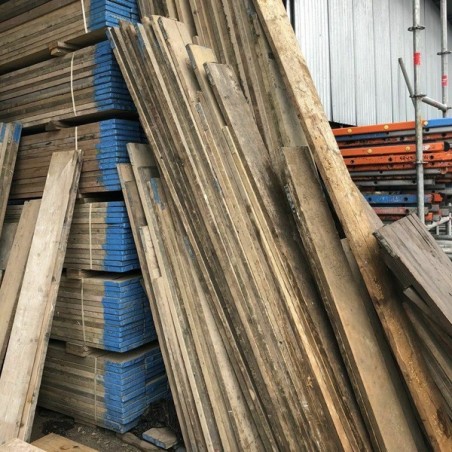 Reclaimed Scaffold Boards - Unsanded 12ft | Reclaimed Boards | Rugg...