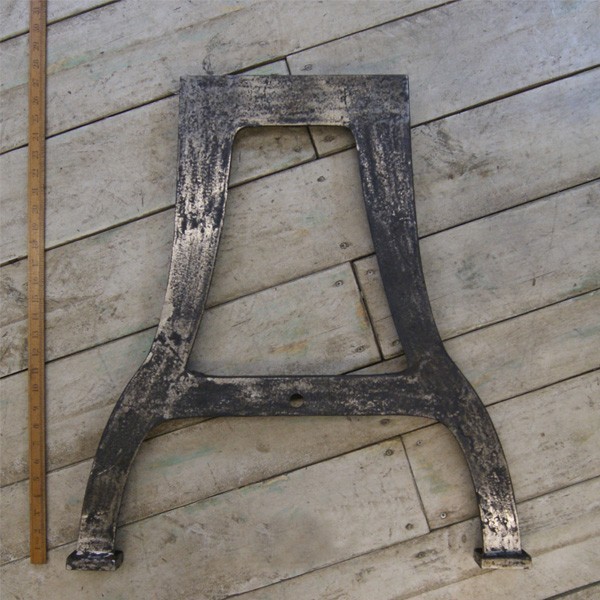 Minerva Table Underframe Cast Iron 27"H x 24"W | Metal | Rugged London Minerva Table Underframe Cast Iron 27"H x 24"W-Metal-Rugged London