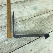 Shelf Bracket 'Utility' Angled Steel Lip 6" x 8"