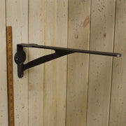 Shelf Bracket Gallows Lugs Cast Antique Iron 14" x 5"