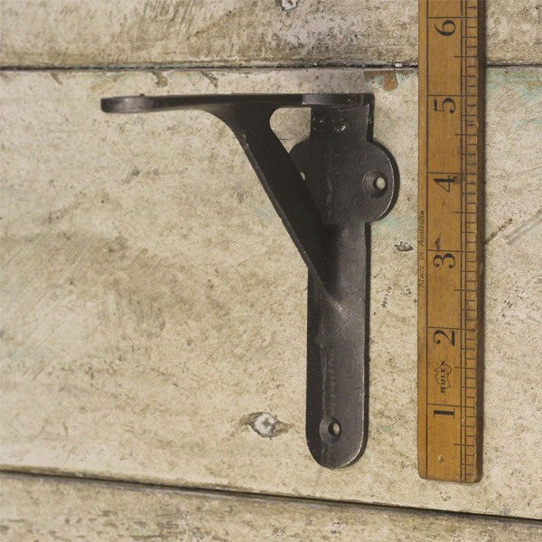 Shelf Bracket Gallows Antique Iron 5" x 5"