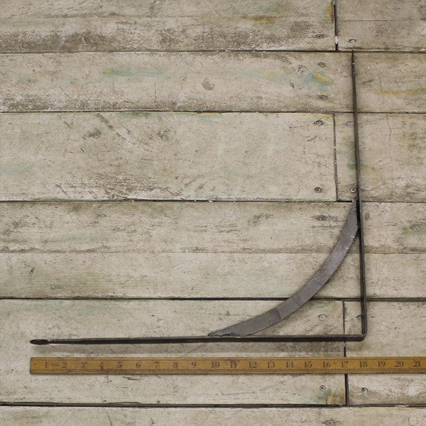 Shelf Bracket Handforged Antique Iron 18" x 18"