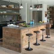 Indoor or outdoor kitchen island with storage