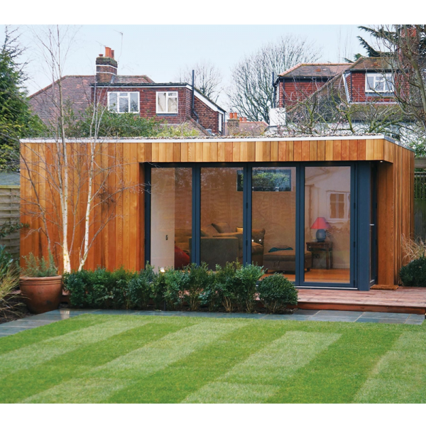 The Chelsea - Larch Clad Container Office
