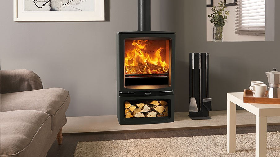 Vogue Medium Slimline Wood Burning & Multi-fuel Stoves