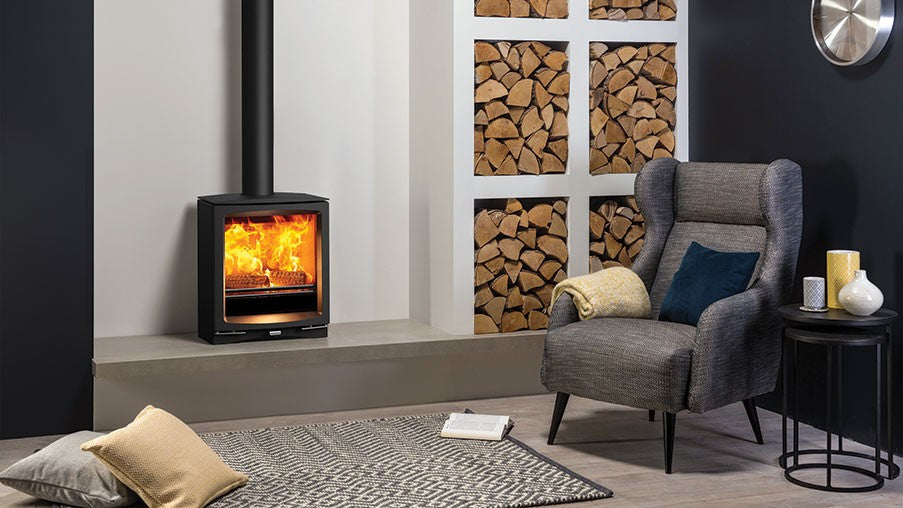 Vogue Medium Slimline Wood Burning & Multi-fuel Stoves