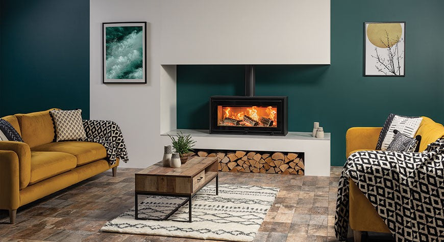 Studio Air 2 Freestanding Wood Burning Fires