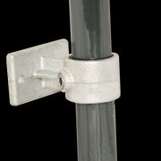 Hand rail bracket key clamp