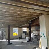 #team #Ruggedlondon are cracking on new #ceiling now installed getting ready to finish the 1st fix walls now being built #royalstandard #blackheathstandard #microbrewery #micropub #localbeer opening soon #sustainablelifestyle #Sustainable #shopfitting